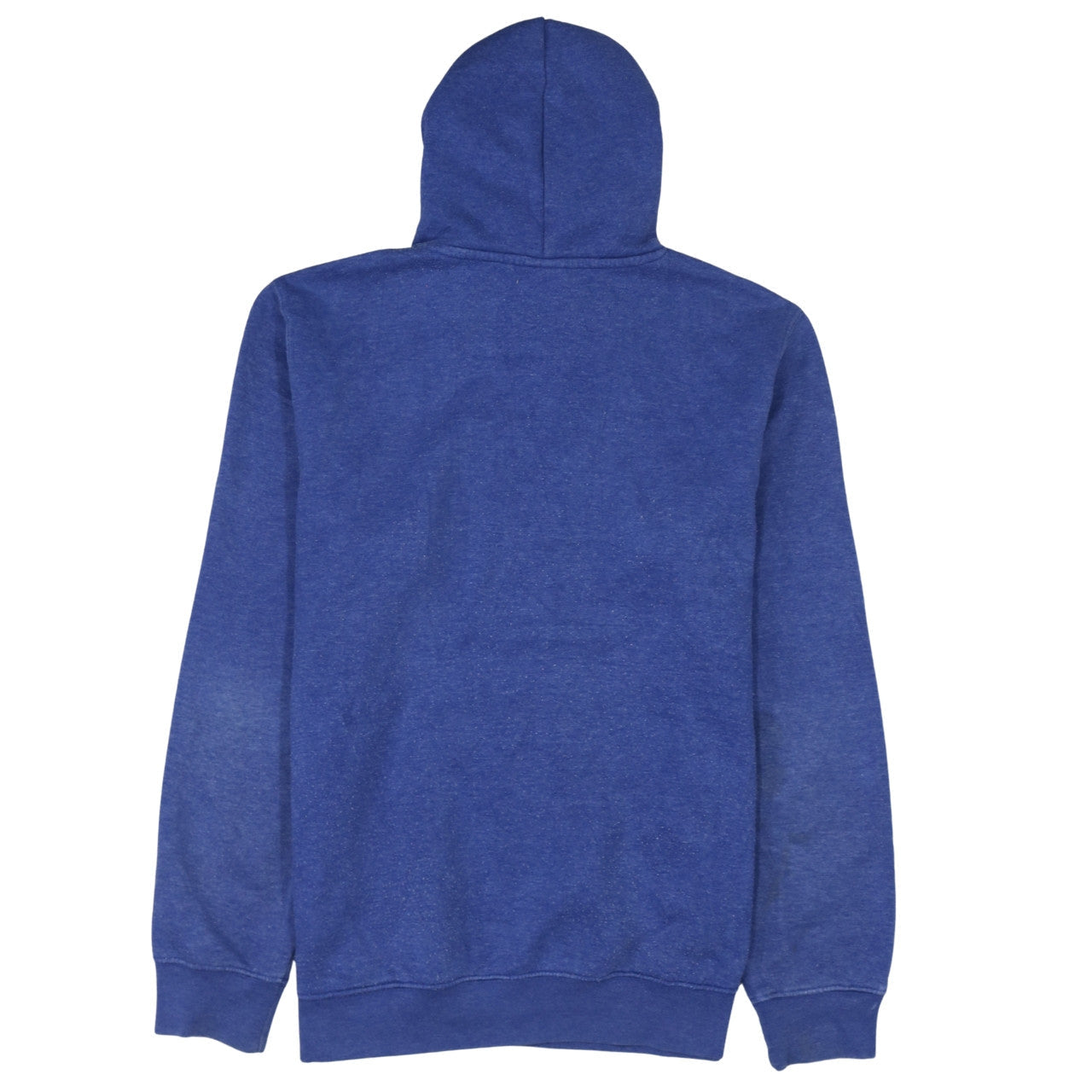 Champion Men's Blue Pullover Hoodie Large Graphic Logo Fleece