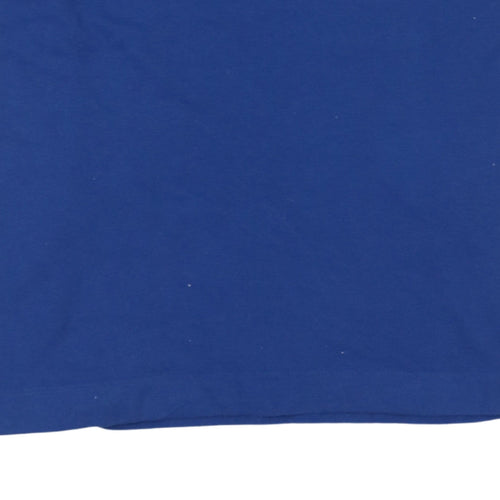 Lacoste Men's Blue Cotton Polo Shirt Size S Short Sleeve