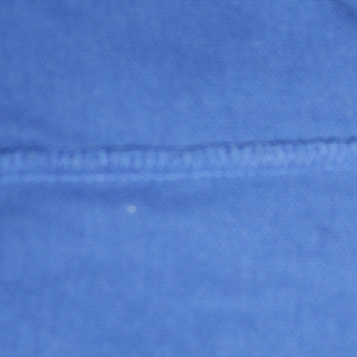 Lacoste Men's Blue Cotton Polo Shirt Size S Short Sleeve