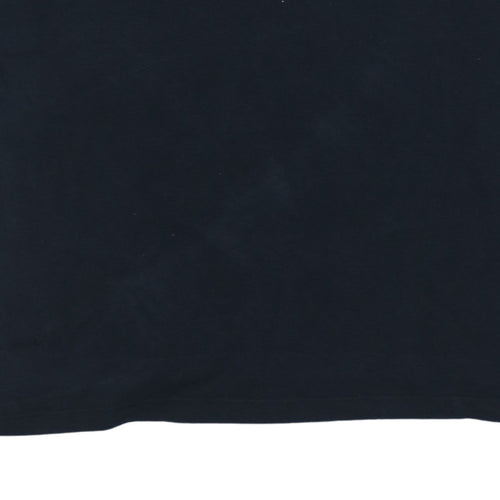 Hugo Boss Men's Black Cotton Short Sleeve Logo T-Shirt M