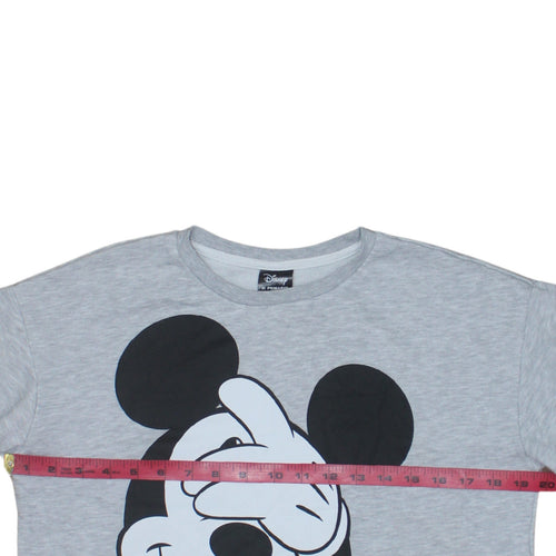 Disney at Primark Boys Grey Mickey Mouse Sweatshirt 12-13 Years 158cm