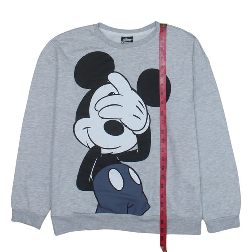 Disney at Primark Boys Grey Mickey Mouse Sweatshirt 12-13 Years 158cm