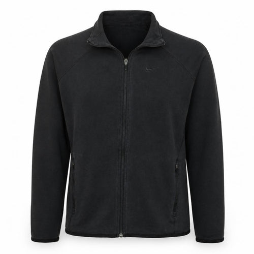 Nike Dri-FIT Black Full Zip Sweatshirt Womens L Sports Jacket