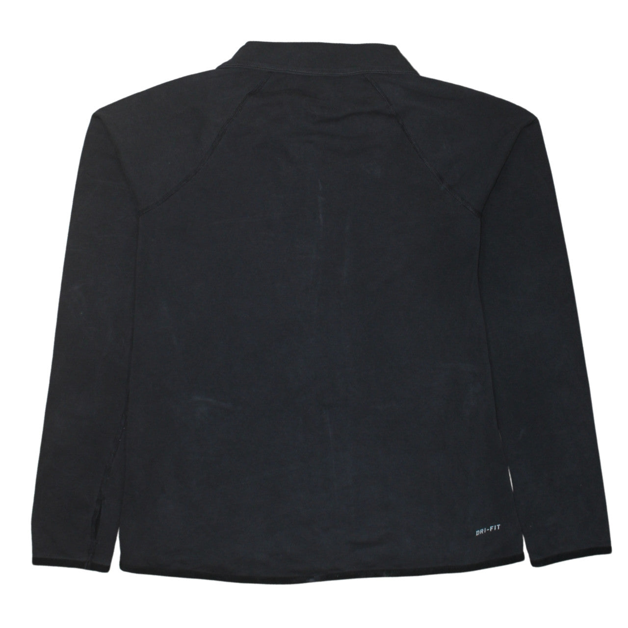 Nike Dri-FIT Black Full Zip Sweatshirt Womens L Sports Jacket