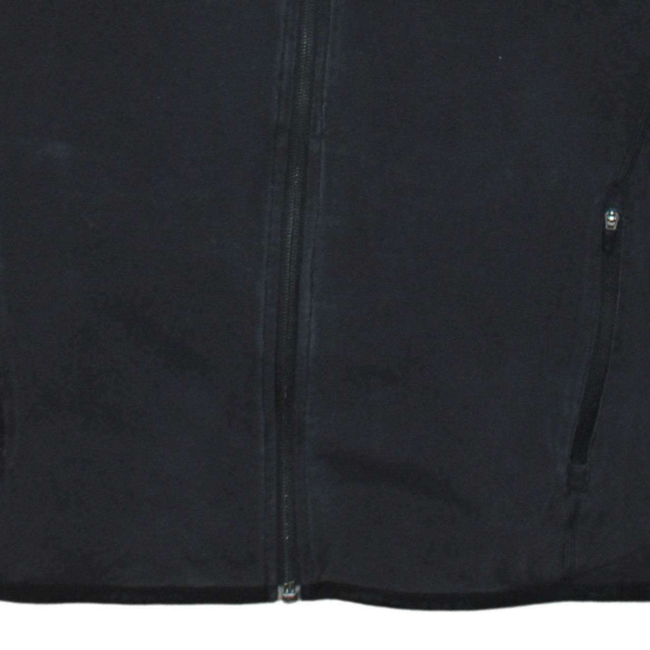 Nike Dri-FIT Black Full Zip Sweatshirt Womens L Sports Jacket