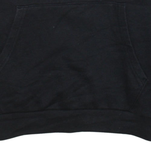 Champion Boys Black Pullover Hoodie 13-14 Years Logo Fleece Sweatshirt