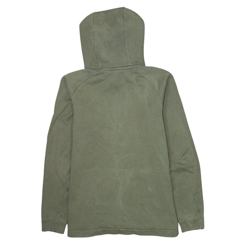 Nike Men’s Green 1/2 Zip Pullover Hoodie Size M Regular Fit Fleece