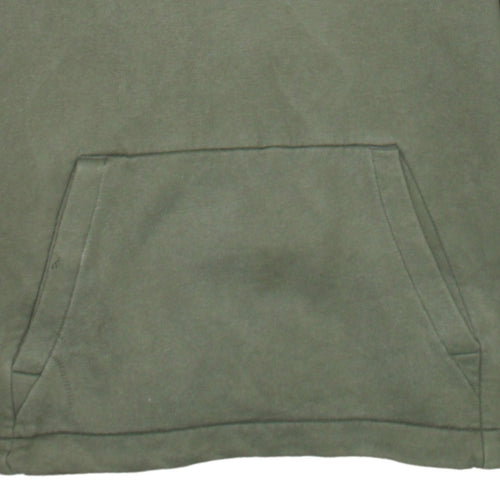 Nike Men’s Green 1/2 Zip Pullover Hoodie Size M Regular Fit Fleece
