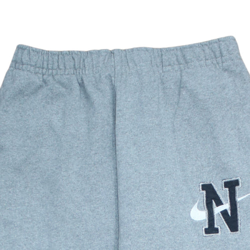 Nike Women’s Grey Cotton Sweatpants L Relaxed Fit Elastic Waist Joggers