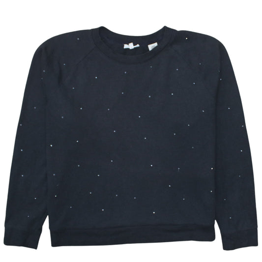 Levi's Men's Black XL Rhinestone Pullover Sweatshirt