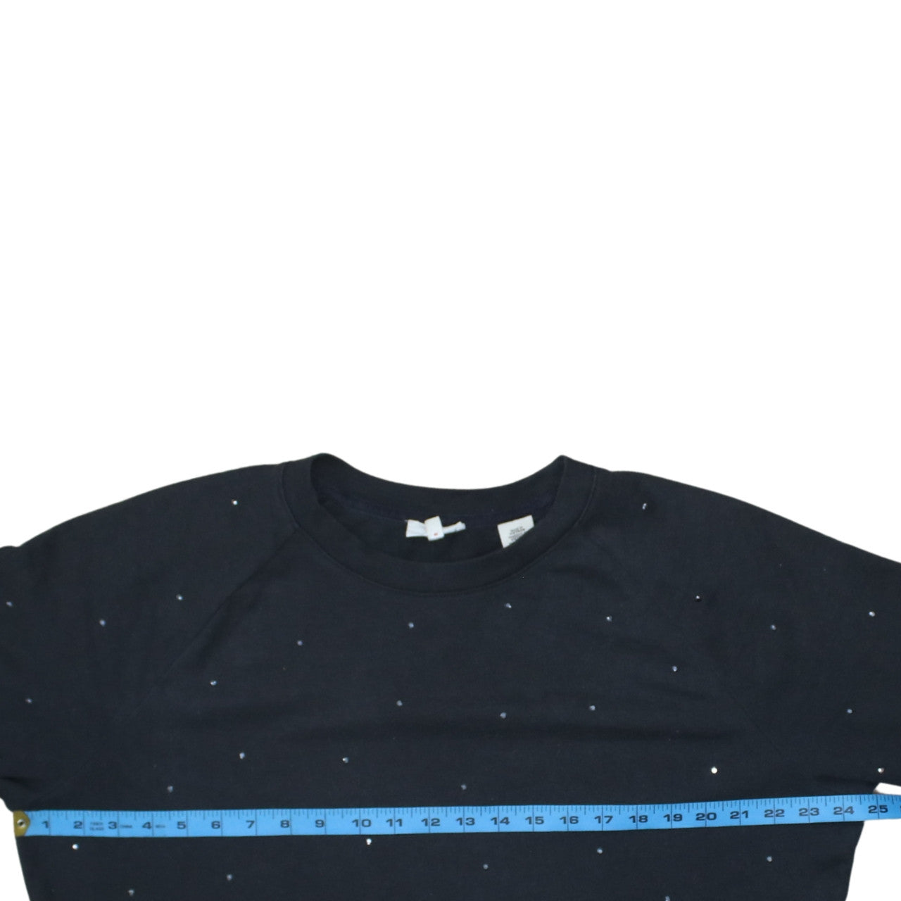 Levi's Men's Black XL Rhinestone Pullover Sweatshirt