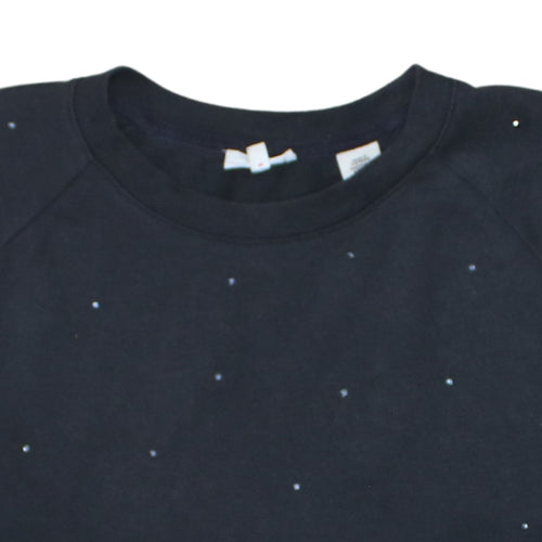 Levi's Men's Black XL Rhinestone Pullover Sweatshirt