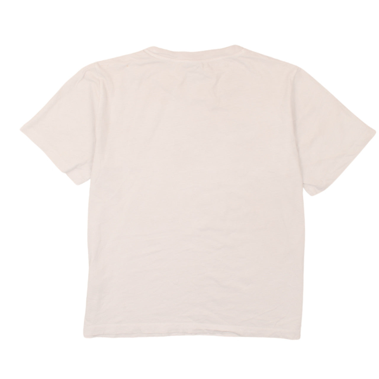 Champion Men Beige Logo Short Sleeve Crew Neck T-Shirt XL