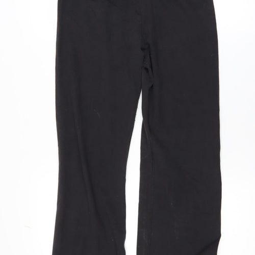 Reebok Women’s Black Stretch Cotton Leggings Size L