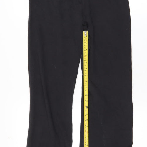 Reebok Women’s Black Stretch Cotton Leggings Size L