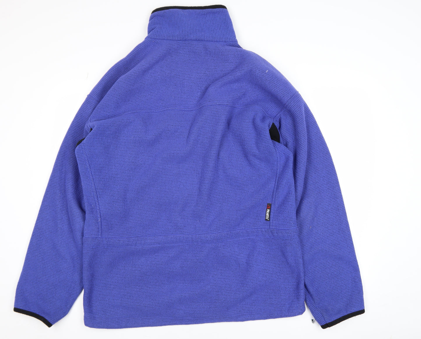 Berghaus Men Blue Full Zip Fleece Sweatshirt Size L Outdoor