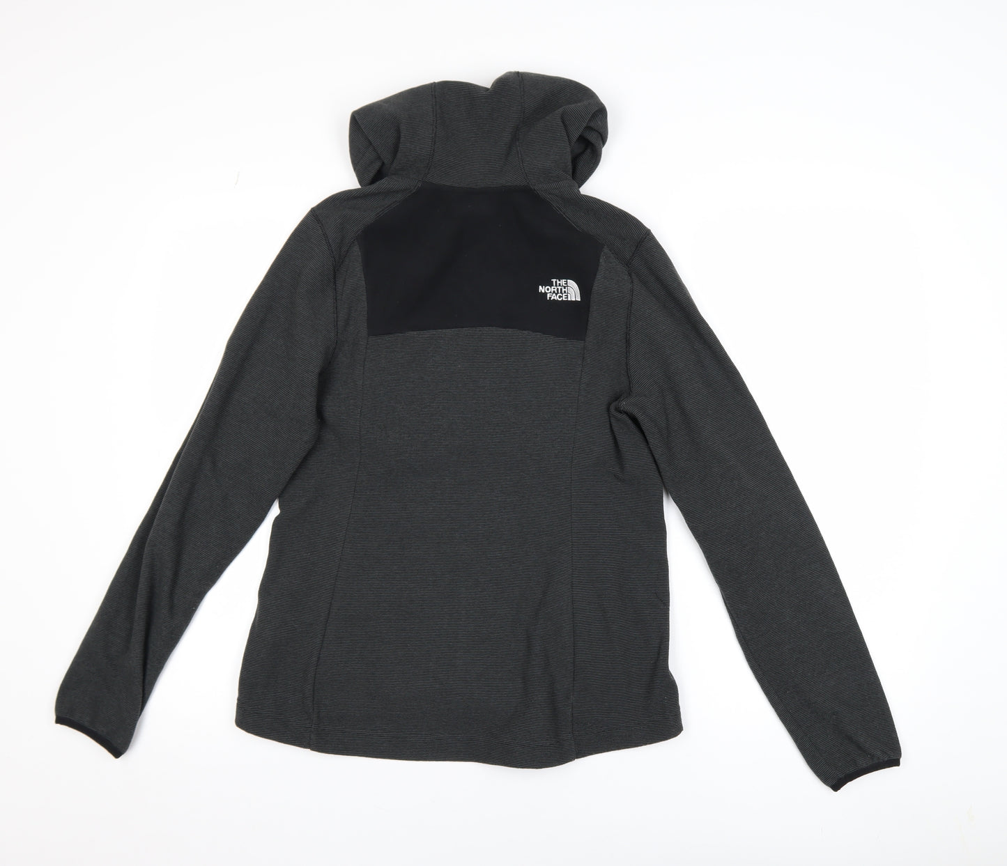 The North Face Women's Grey Hooded Full Zip Active Jacket Size M