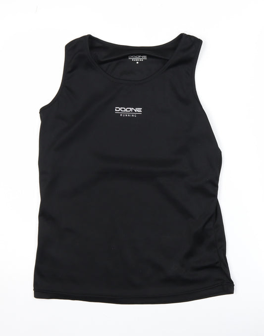 Doone Men's Black Running Tank Top Size M Lightweight Athletic