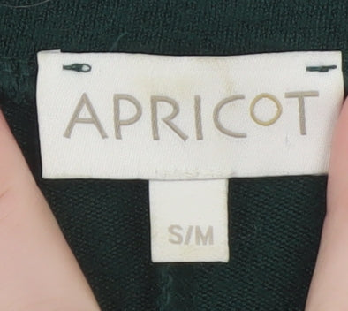 Apricot Women’s Green 3/4 Sleeve Relaxed Knit Pullover Jumper S