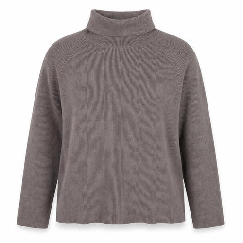 Marks and Spencer Women Brown XL Roll Neck Knit Jumper