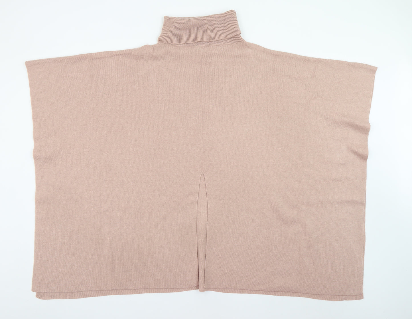 F&F Women’s Beige Roll Neck Cape Style One Size Jumper