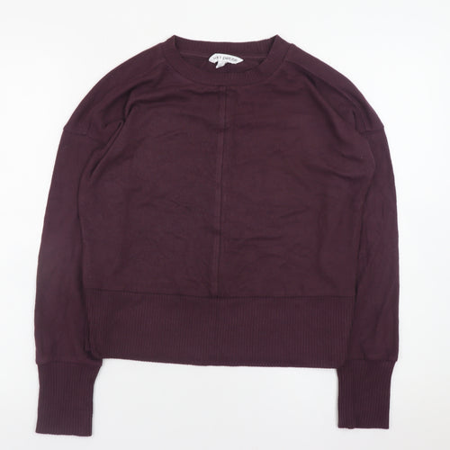 Next Petite Women's Purple XS Crew Neck Long Sleeve Jumper