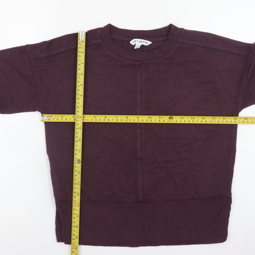 Next Petite Women's Purple XS Crew Neck Long Sleeve Jumper