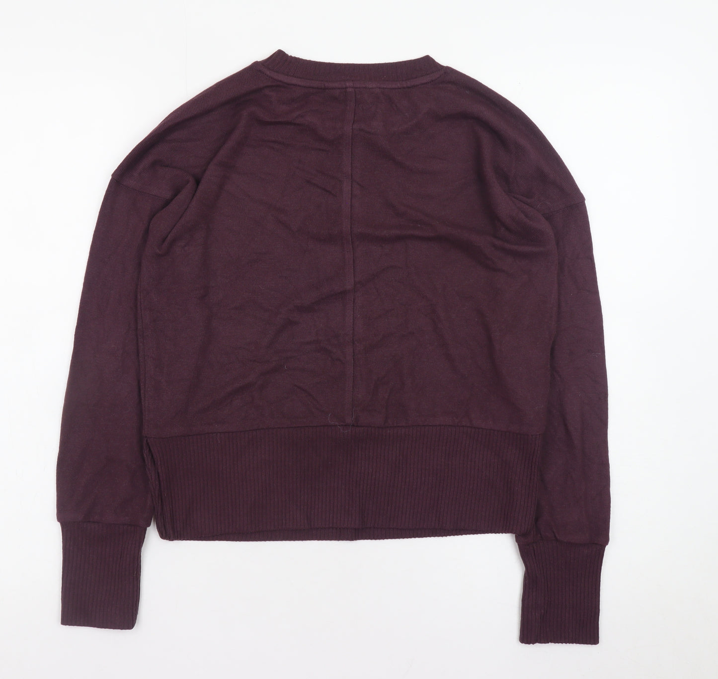 Next Petite Women's Purple XS Crew Neck Long Sleeve Jumper