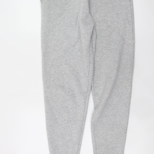 USA PRO Men's Grey Jogger Trousers S Regular Fit Casual