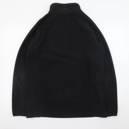 Peter Storm Men's Black Fleece 1/4 Zip Pullover Sweatshirt M