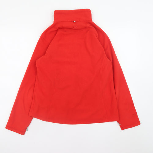 Sprayway Women's Red Fleece Full Zip Jacket UK 10 Small