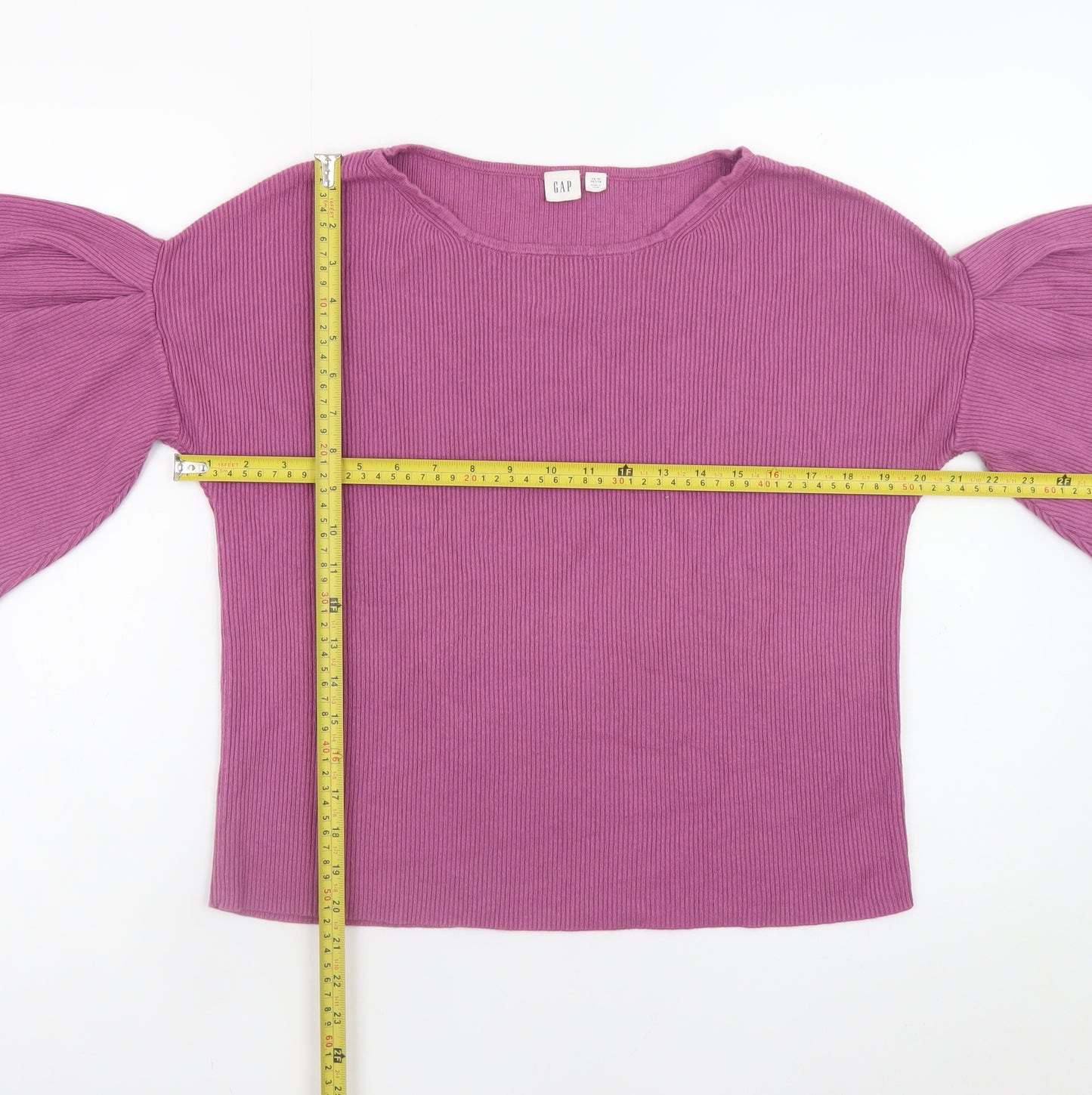 GAP Women’s Purple Flared Sleeve Knit Jumper XS Petite