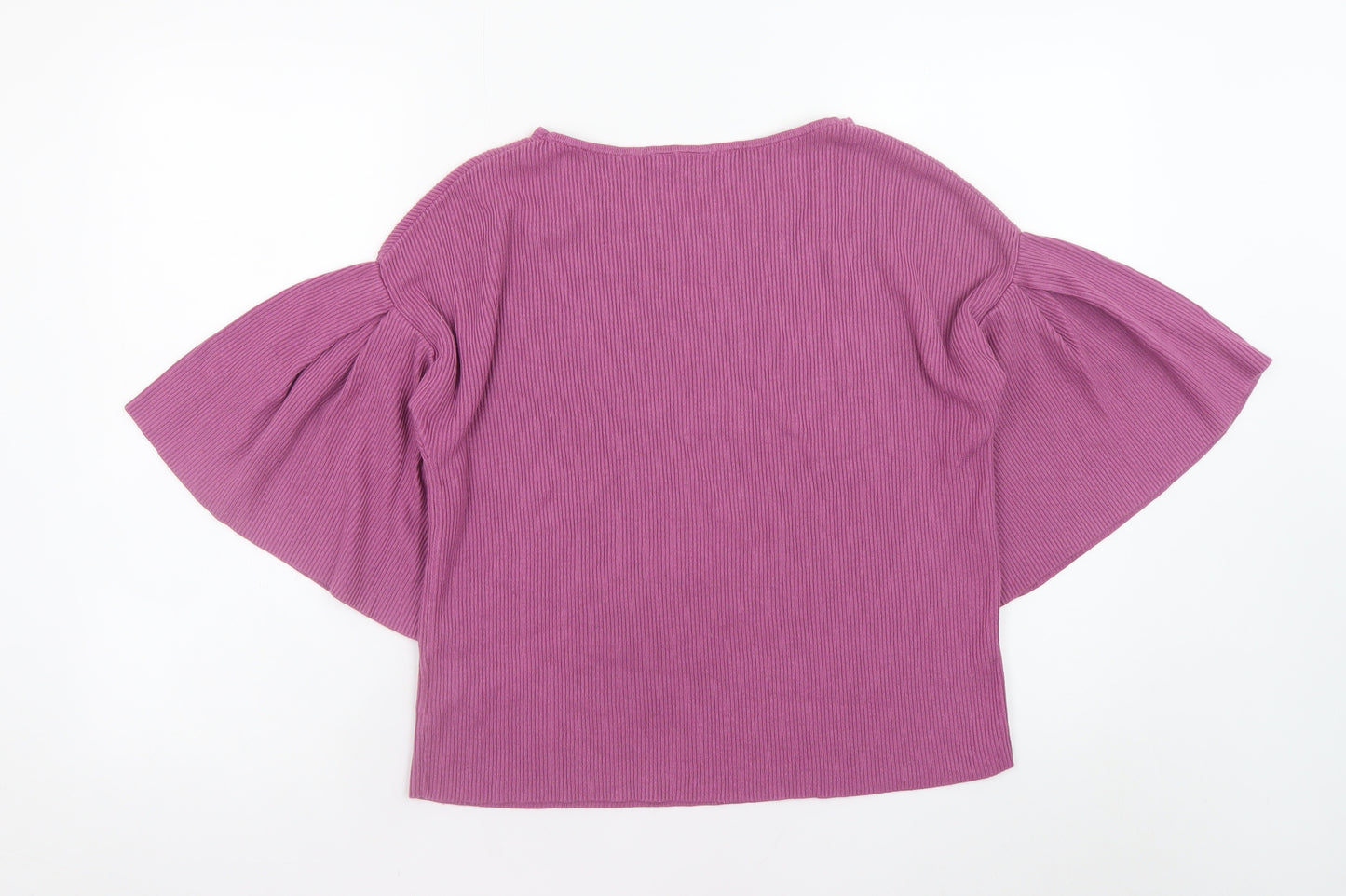 GAP Women’s Purple Flared Sleeve Knit Jumper XS Petite
