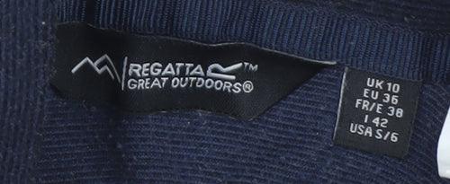 Regatta Unisex Blue Fleece 1/4 Zip Pullover Sweatshirt S