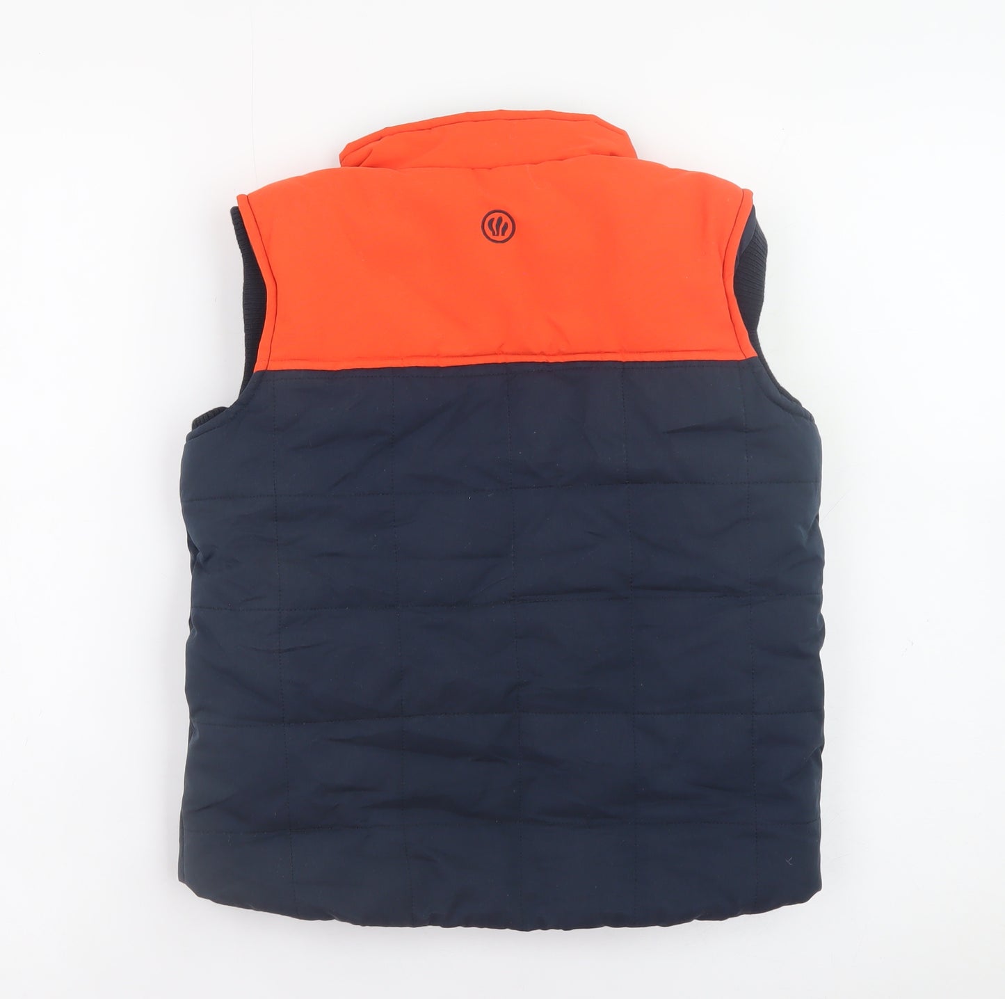 FatFace Boys Blue and Orange Padded Bodywarmer 6-7 Years
