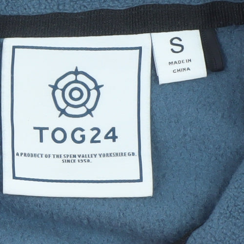 TOG24 Men's Blue Fleece Bodywarmer Waistcoat Size S