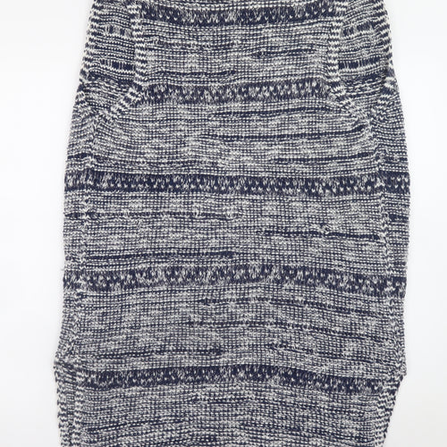 FatFace Women's Blue Cotton Knit Sleeveless Vest Size 12