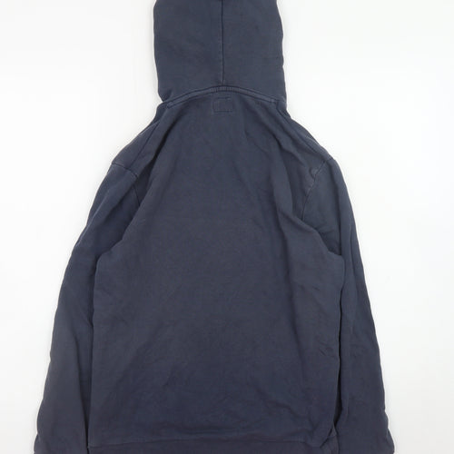 Levi's Men's Blue Pullover Hoodie Small Logo Cotton Sweatshirt