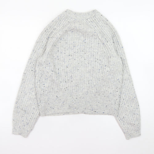 Marks and Spencer Women's Grey Knit Cardigan Small