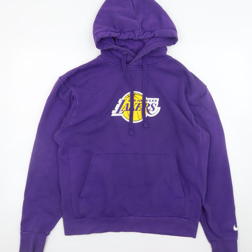 Nike Los Angeles Lakers Men's Purple Pullover Hoodie M