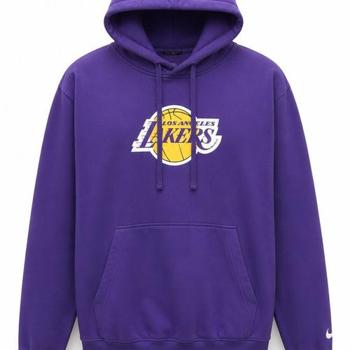 Nike Los Angeles Lakers Men's Purple Pullover Hoodie M