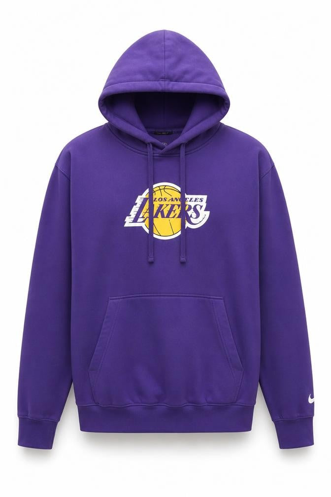 Nike Los Angeles Lakers Men's Purple Pullover Hoodie M