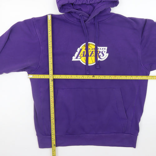 Nike Los Angeles Lakers Men's Purple Pullover Hoodie M