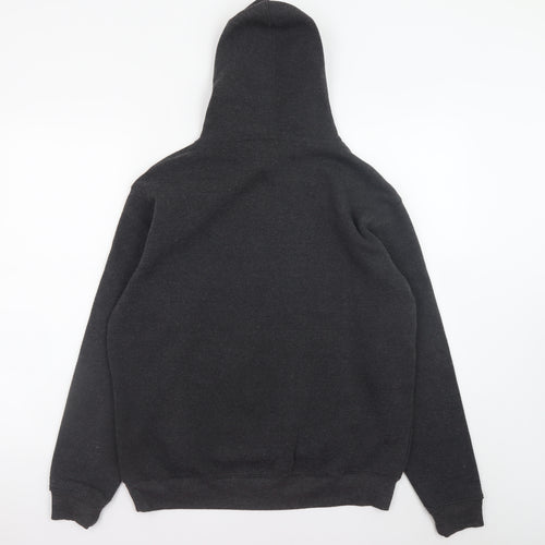 BAKARUDA Men's Black Graphic Pullover Hoodie Size M