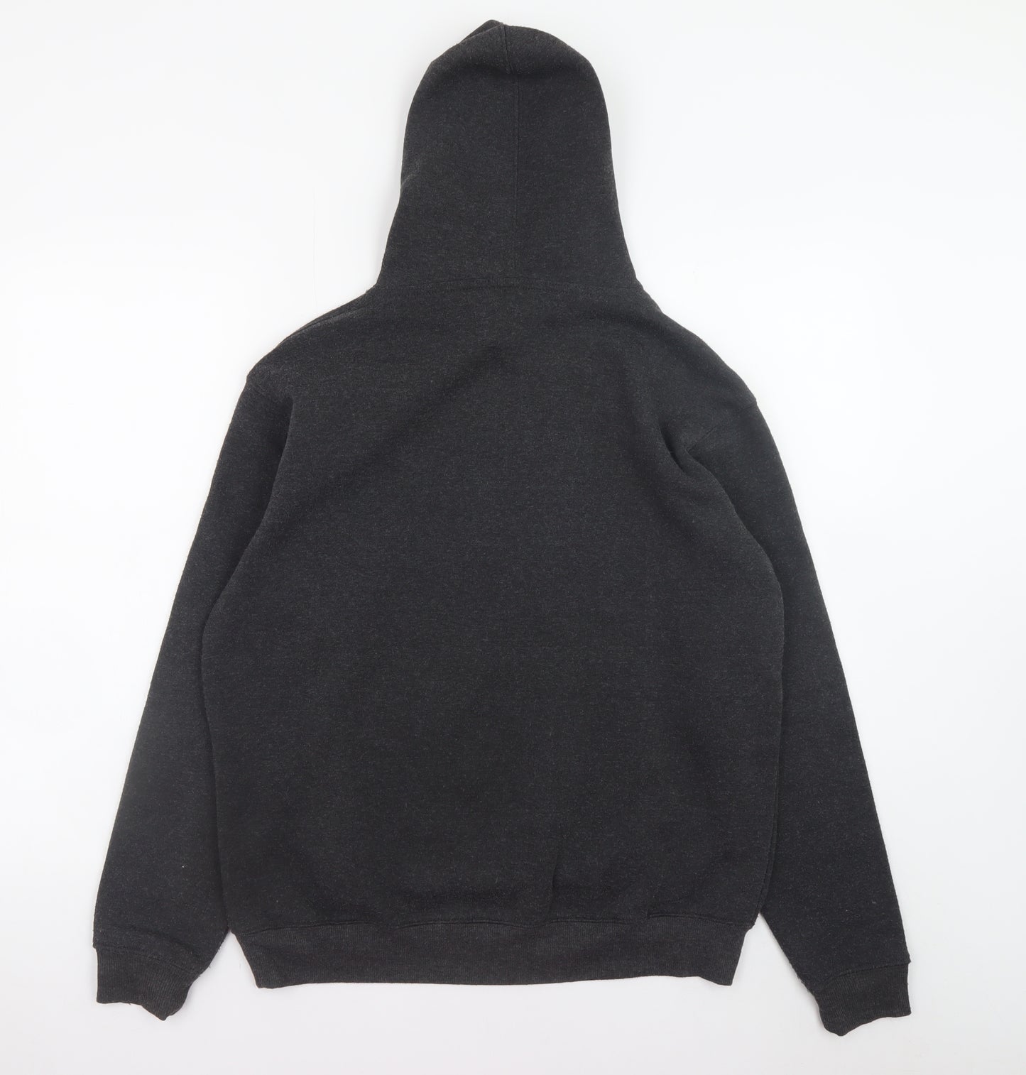 BAKARUDA Men's Black Graphic Pullover Hoodie Size M