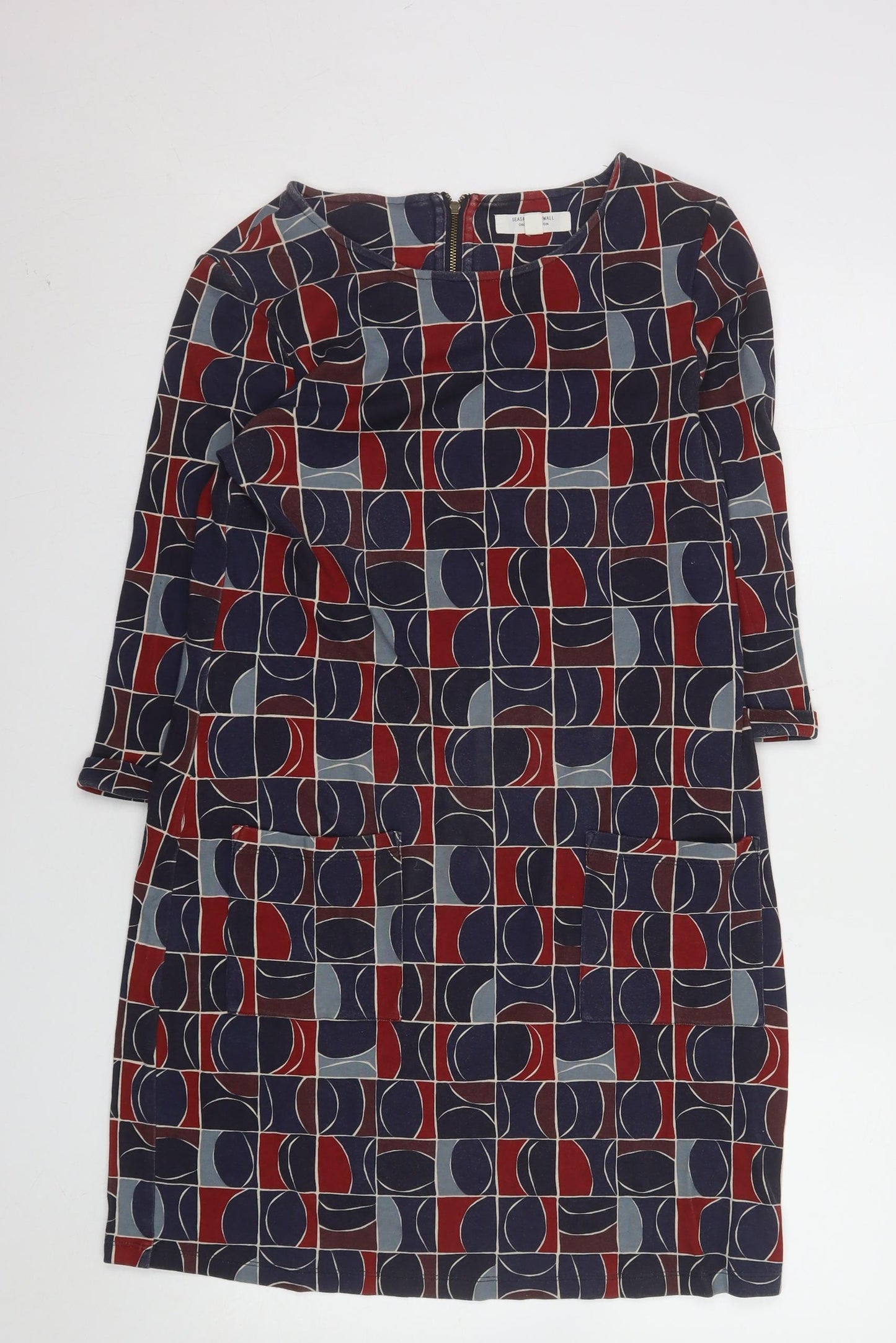 Seasalt Cornwall Women’s Multicoloured Petite Shift Dress UK 10