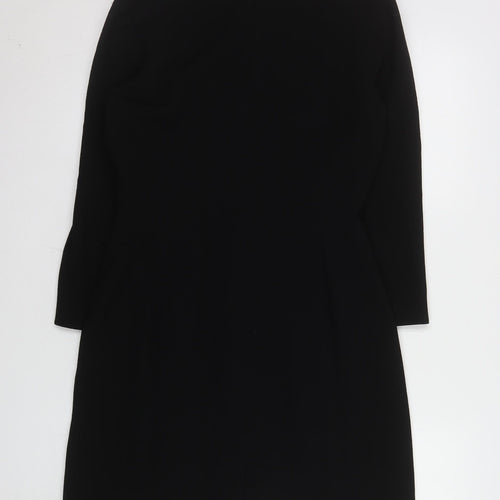 Tahari Arthur S. Levine Women Black Size 12 Sheath Dress