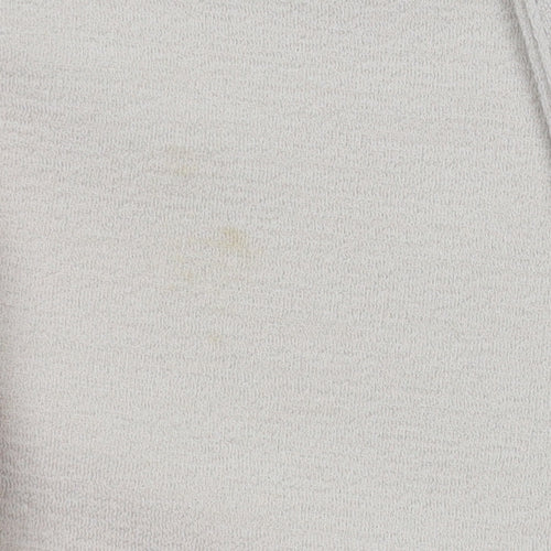 Marks and Spencer Women Ivory Longline Blazer Size 22 Stretch Lined