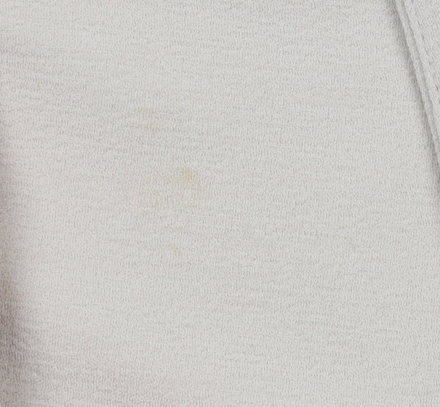 Marks and Spencer Women Ivory Longline Blazer Size 22 Stretch Lined