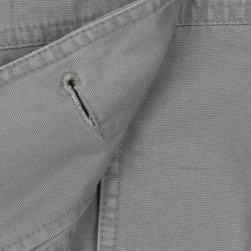 Designers at Debenhams Womens Grey Cotton Military Jacket Size 10